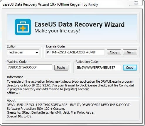 Easeus Data Recovery 9.0 Serial Key Free Download